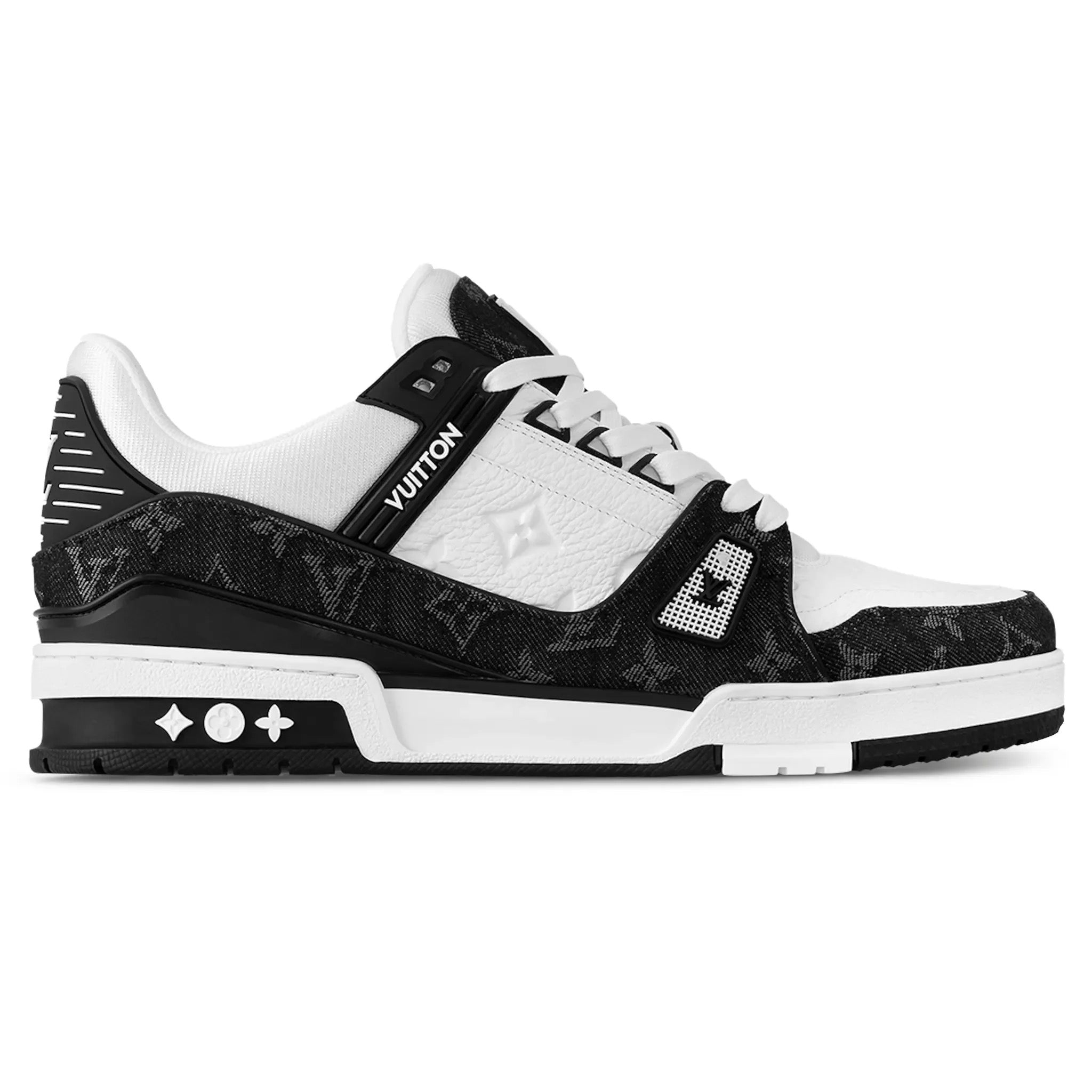 Louis Vuitton LV Trainer denim black