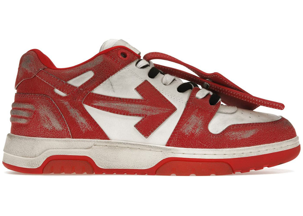 OFF-WHITE OUT OF OFFICE RED DISTRESSED